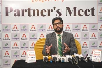 ADMITLY BY ADMISSION OVERSEAS HOSTS GEORGIAN PARTNER'S MEET IN CHANDIGARH