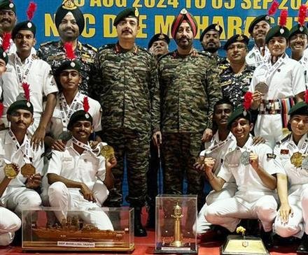 MAHARASHTRA WINS ALL INDIA NAU SAINIK CAMP TROPHY FOR SECOND YEAR