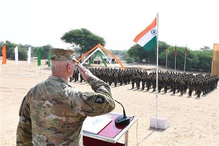 INDIA- USA JOINT MILITARY EXERCISE YUDH ABHYAS -2024 COMMENCES IN RAJASTHAN