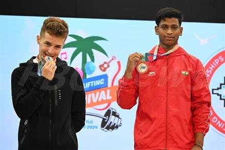 BABULAL HEMBROM SETS COMMONWEALTH AND NATIONAL RECORDS IN FIJI