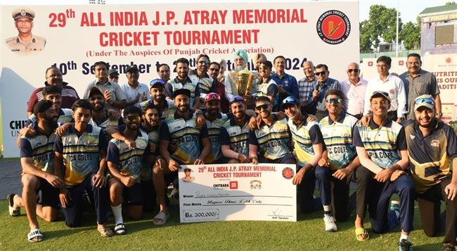 PCA COLTS BEAT DELHI CHALLENGERS CRICKET TEAM WINS TITLE
