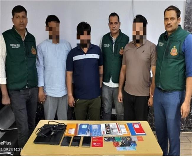 DELHI POLICE BUSTED INTERNATIONAL SYNDICATE RUNNING FAKE DIGITAL ARREST SCAM