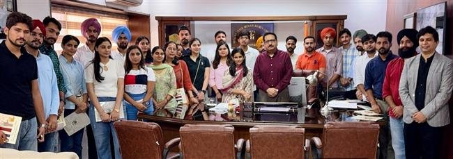 CHAIRPERSON PSHRC  JUSTICE SANT PARKASH  STRESSED STUDENTS FOR TAKING CHARGE OF BEING CHANGE-AGENTS FOR GREATER HUMAN RIGHTS EFFICACY