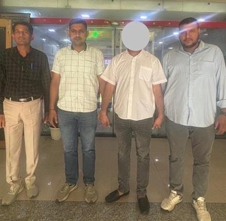 DELHI POLICE NABBED ACCUSED PO IN HIGH PROFILE CHEATING CASE