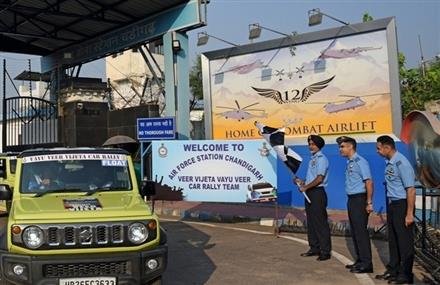 IAF ‘VAYU VEER VIJETA CAR RALLY’ FLAGGED OFF FROM CHANDIGARH TO DEHRADUN