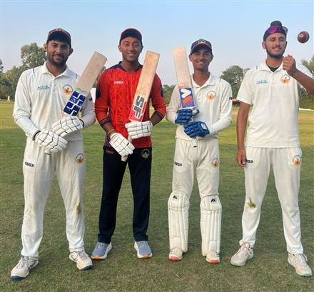 UT BOYS SECURED 28 RUNS LEAD AGAINST KERALA AS RANA MISSES CENTURY