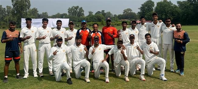 COL CK NAYUDU TROPHY MATCH : CHANDIGARH BEAT KERALA BY SEVEN WICKETS