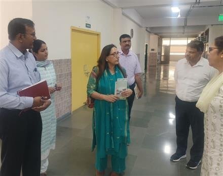 UT  SCPO MADHVI KATARIA VISITED GOVT. REHAB INSTITUTE FOR INTELLECTUAL DISABILITIES