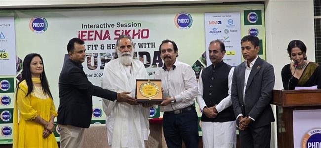 'जीना सीखो: आयुर्वेद के साथ स्वस्थ रहें' विषय पर एक संवादात्मक सत्र आयोजित