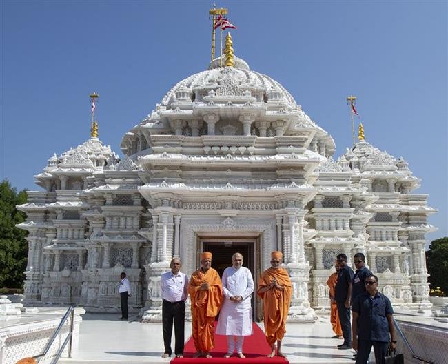 HOME MINISTER AMIT SHAH VISITS SMRITI MANDIR