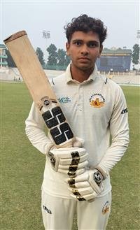 RANA'S DOUBLE TON HELPED CHANDIGARH TO MANAGE STRONG LEAD OF 321 RUNS AGAINST MEGHALAYA