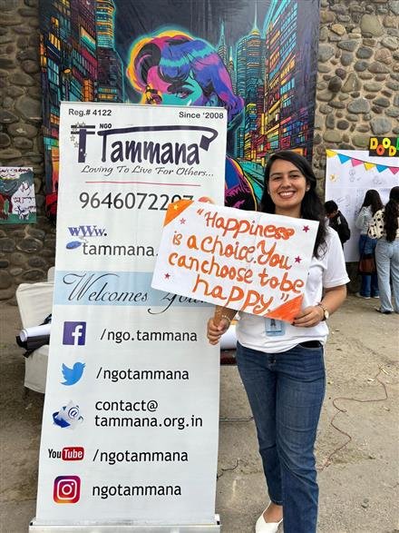 NGO TAMMANA SET UP AN INNOVATIVE HEALTH-EDUCATIONAL STALL AT PEC FEST