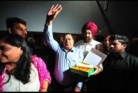 CHANDIGARH CLUB ELECTIONS:  SUNIL KHANNA ELECTED  PRESIDENT DEFEATING  NARESH CHAUDHARY