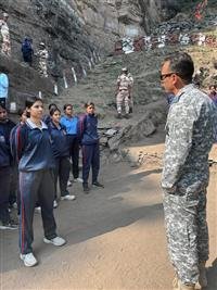 CONQUER NEW HEIGHTS: NCC ORGANISES SUCCESSFUL ROCK CLIMBING CAMP