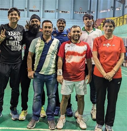 एजी आडिट् के बैडमिटन मैं 7 मेडल के साथ शानदार जीत दीपक का ट्रिपल क्राउन