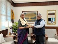 UT ADMINISTGRATOR AND GOVERNOR DISCUSSED VARIOUS ISSUES WITH UNION MINISTERS