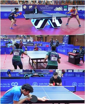 90TH RBI ANNIVERSARY CELEBERATIONS: 51st ALL INDIA INTER-INSTITUTIONAL TABLE TENNIS TOURNAMENT HELD