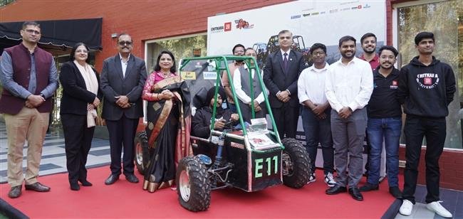 SHAPING THE FUTURE OF MOBILITY: BAJA SAEINDIA 2025 VIRTUAL ROUND FOR VEHICLE DESIGN COMMENCES AT CHITKARA UNIVERSITY