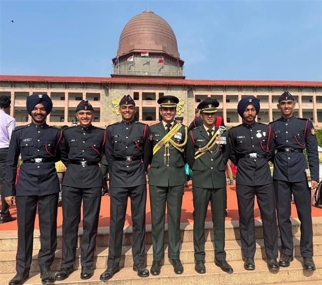 SIX CADETS OF MRSAFPI PASS OUT FROM NATIONAL DEFENCE ACADEMY KHADAKWASLA