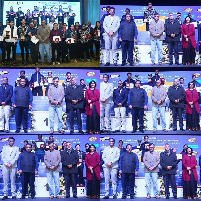 GRAND CLOSING CEREMONY OF 51ST ALL INDIA INTER-INSTITUTIONAL TABLE TENNIS TOURNAMENT 2024