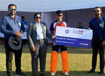 UT GIRLS DRUBBED TRIPURA BY FOUR WICKETS IN THE OPENING MATCH OF SENIOR ODI TOURNAMENT