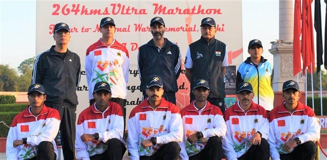SAPTA SHAKTI COMMAND CONDUCTS 264KM ULTRA MARATHON