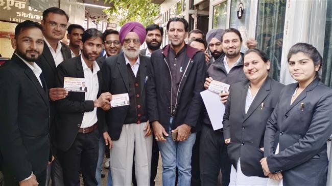 NOTA OPTION AVAILABLE IN SRIGANGANAGAR BAR ASSOCIATION ELECTIONS