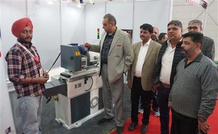 FOUR-DAY MACHMA EXPO 2024 BEGINS WITH POMP IN CHANDIGARH, LARGE NUMBER OF INDUSTRIALISTS PARTICIPATED ON  FIRST DAY