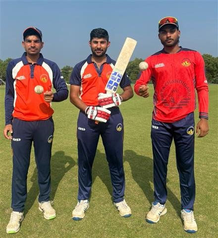 CHANDIGARH BEAT BIHAR BY SEVEN WICKETS IN THE OPENING ENCOUNTER OF U23 ODI