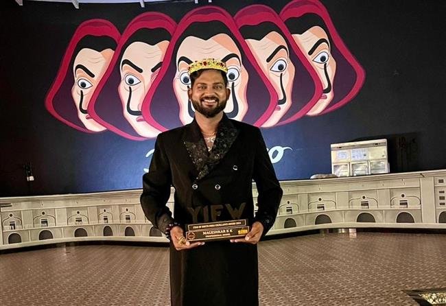 MANGESHKAR KK HONOURED WITH STAR OF SOUTH INDIA EXCELLENCE AWARD