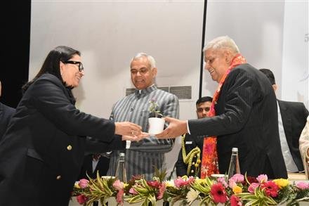 DHANKHAR URGES ALUMNI TO PLAY BIGGER ROLE IN SUPPORTING ALMA MATER AND CONTRIBUTING TO NATIONAL DEVELOPMENT