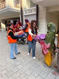 NGO TAMANNA DISTRIBUTES BLANKETS TO NEEDY PERSONS