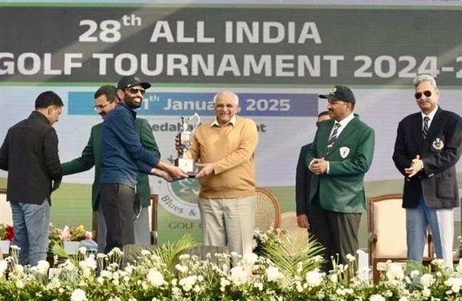 RUPINDER SINGH SSP VB WINS OVERALL ALL INDIA POLICE GOLF CHAMPIONSHIP