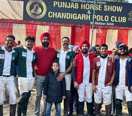 CHANDIGARH POLO CLUB EMERGED AS WINNER IN A THRILLING FINALE AT MAGHI MELA