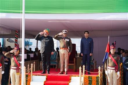 CHANDIGARH ADMINISTRATION CELEBRATES 76TH REPUBLIC DAY WITH FULL PATRIOTIC FERVOR