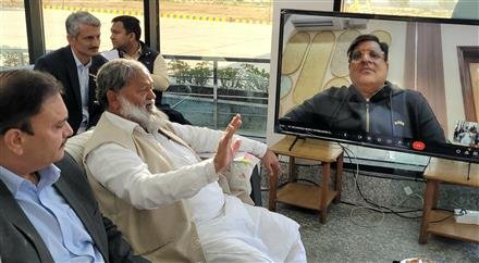 STRENUOUS EFFORTS MADE TO ACHIEVE THE IMPOSSIBLE TASK OF BUILDING A DOMESTIC AIRPORT IN AMBALA CONTONMENT: ANIL VIJ