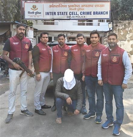 DELHI POLICE NABS WANTED ACCUSED INVOLVED IN CRIMINAL BREACH OF TRUST INVOLVING GOLD WORTH 2.90 CRORE.