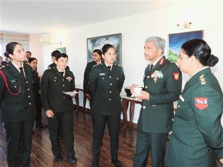 SEMINAR ON 'EVOLVING ROLE & CONTRIBUTION OF WOMEN OFFICERS IN THE INDIAN ARMY'   HELD AT CHANDI MANDIR