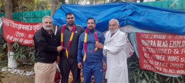 भाखड़ा-ब्यास इम्पलाईज यूनियन की क्रमिक भूख हड़ताल 29वें दिन भी जारी, 15 तक मांगे न मानी तो आमरण अनशन करेंगे