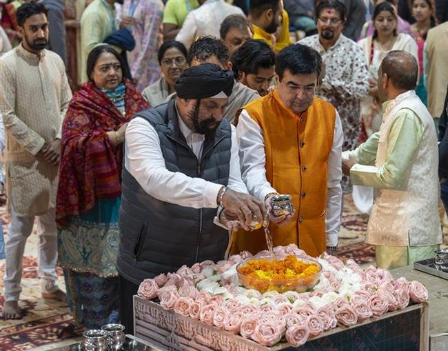 FIRST PATOTSAV OF BAPS HINDU MANDIR, ABU DHABI CELEBRATED