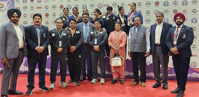 THE 38TH NATIONAL GAMES OF INDIA, HELD ACROSS VARIOUS VENUES IN UTTARAKHAND CONCLUDES