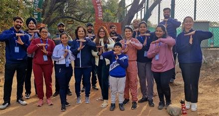 NGO TAMMANA  ORGANIZED NATURE TRAIL FOR ITS MEMBERS