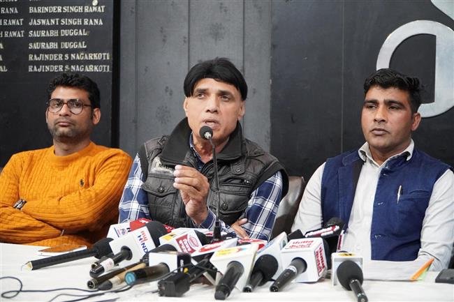 HARYANA EXTENSION LECTURERS  RAISED VOICE  ON THE PHD DISPUTE AND DEMANDED JUSTICE