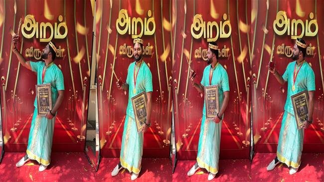 MODEL MANGESHKAR KK HONOURED WITH YOUNG ACHIEVER AWARD 2025 IN CHENNAI