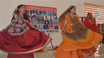 NCC 2 CHANDIGARH BATTALION FELICITATES WOMAN-POWER ON INTERNATIONAL WOMEN'S DAY