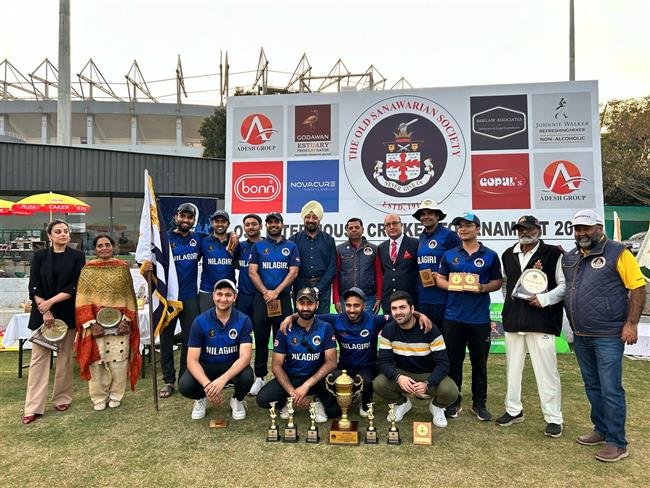 GURJOT THIND'S ALL-ROUND BRILLIANCE LEADS NILGIRI HOUSE TO VICTORY IN OSS INTER-HOUSE CRICKET TOURNAMENT