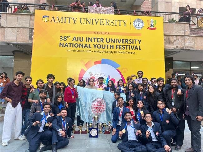 PANJAB UNIVERSITY ACHIEVES HISTORIC PODIUM FINISH AT 38TH AIU NATIONAL YOUTH FESTIVAL