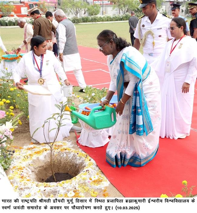 SPIRITUALITY TRANSCENDS MAN-MADE BOUNDARIES AND UNITES HUMANITY: PRESIDENT DROUPADI MURMU
