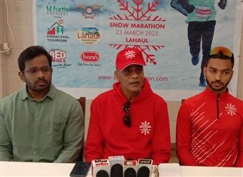 SNOW MARATHON LAHAUL 2025, WORLD’S HIGHEST AND ASIA’S ONLY HIGH-ALTITUDE SNOW RUN SET FOR MARCH 23