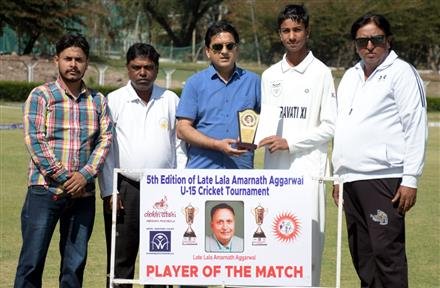 AMRAVATI CRICKET TEAM  AND CL CHAMPS CRICKET ACADEMY PANCHKULA WINS